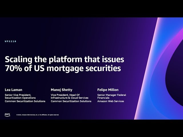 Scaling the Mortgage Securitization Platform - Building a System That Issues 70% of US Mortgage Securities