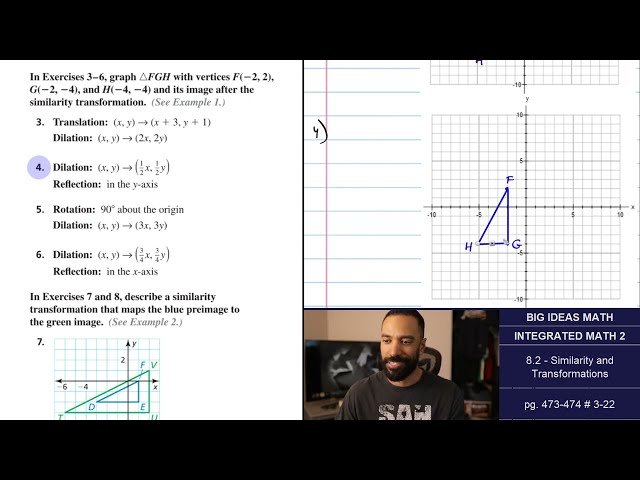 Similarity and Transformations in Mathematics - Lesson 8.2