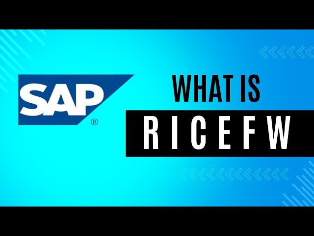 What is RICEFW in SAP S/4HANA with Realtime Project Examples