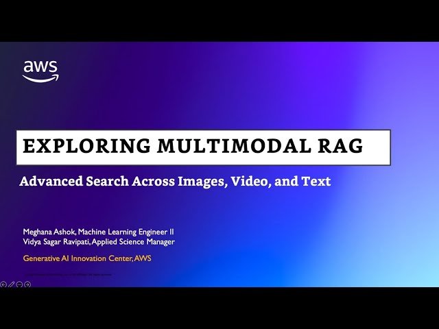 Exploring Multimodal RAG - Advanced Search Across Images, Video, and Text