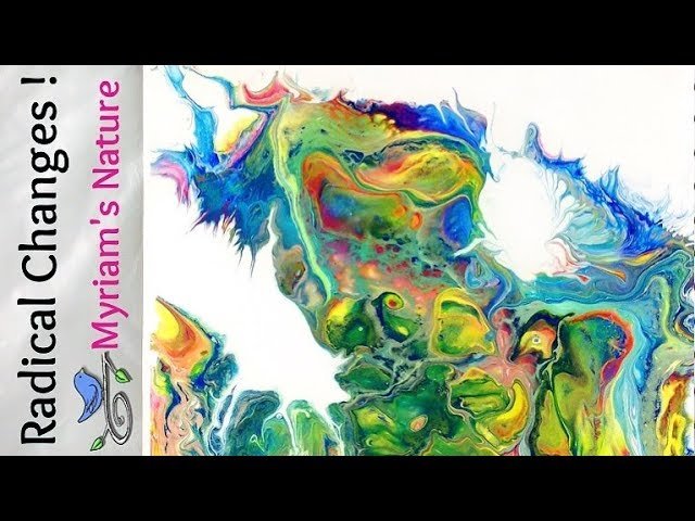Making Changes to Your Dirty Pour Fluid Acrylic Painting
