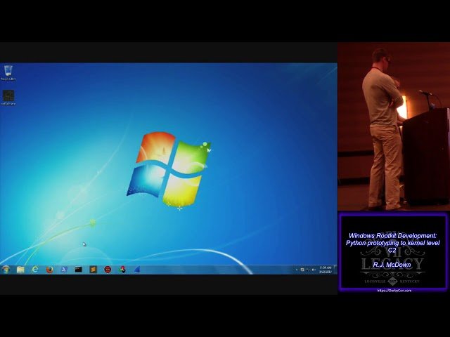 Conference Talks Talk: Windows Rootkit Development - Python Prototyping ...