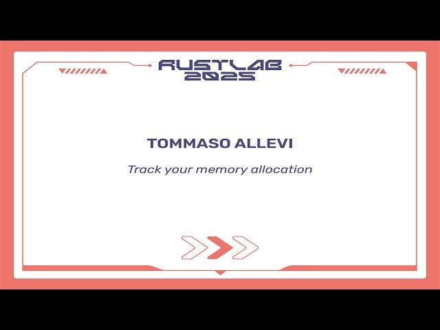 Track Your Memory Allocation