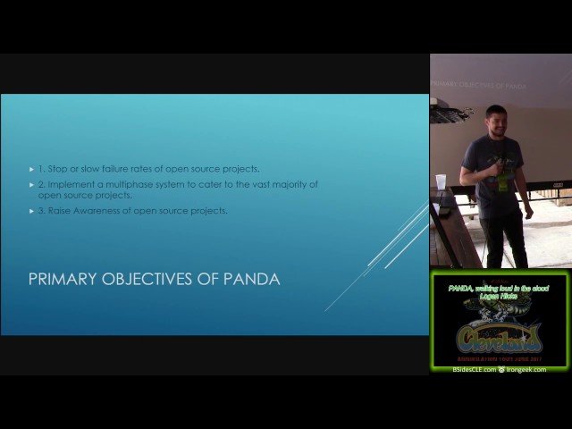PANDA Walking Loud in the Cloud - Logan Hicks