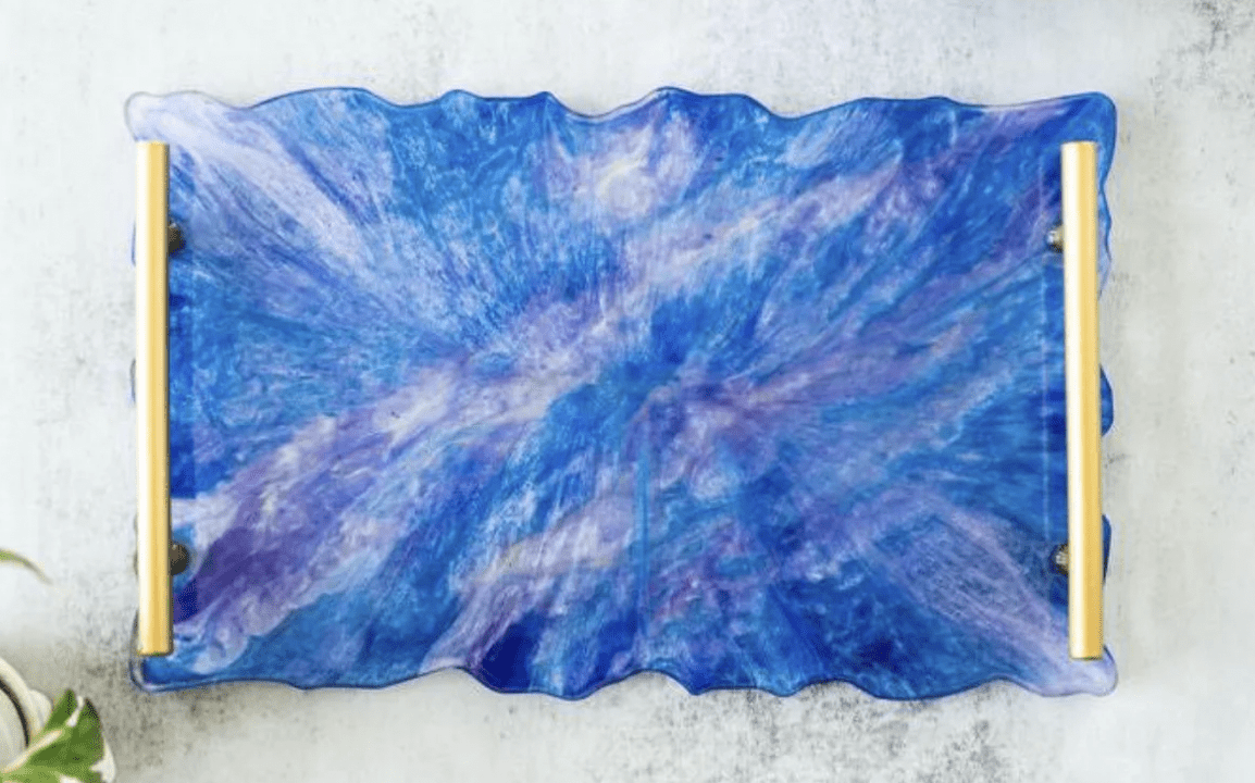 Virtual Resin Serving Tray Craft (Team Building)