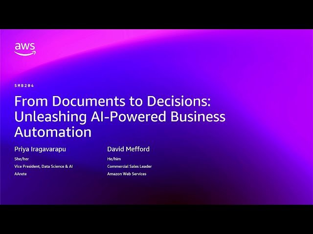 From Documents to Decisions - Unleashing AI-Powered Business Automation