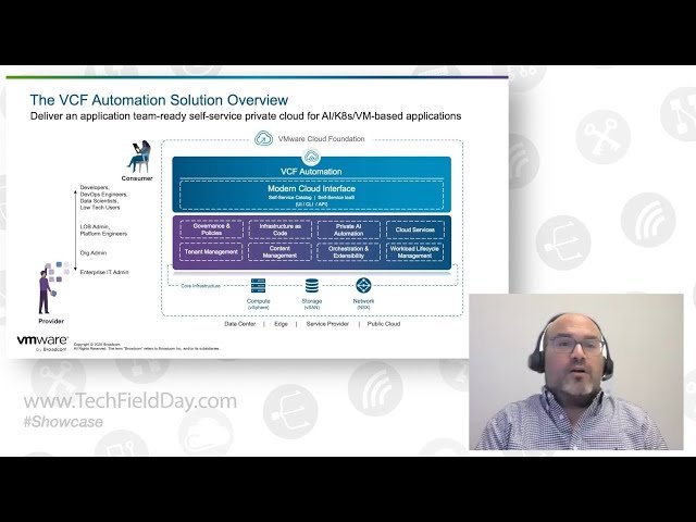 VMware Cloud Foundation's Shift to Self-Service Private Cloud Consumption
