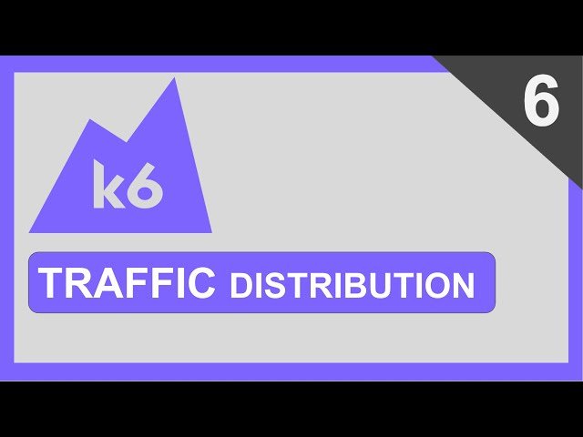 K6 Beginner Tutorial - How to do Traffic Distribution - Tutorial 6