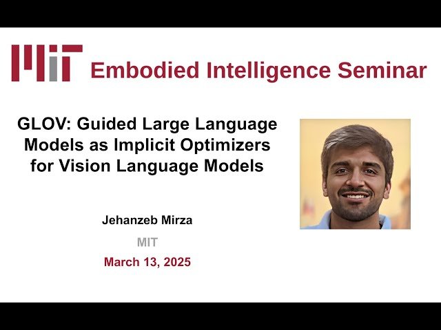 GLOV: Guided Large Language Models as Implicit Optimizers for Vision Language Models