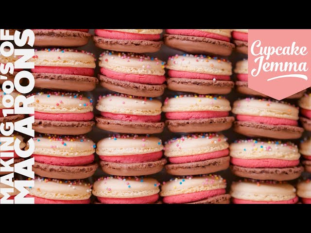 Making Hundreds of Macarons for C&D Soho - Tutorial and How To