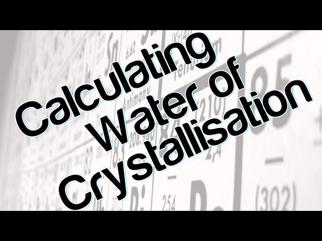AS Chemistry - Amount of Substance and The Mole
