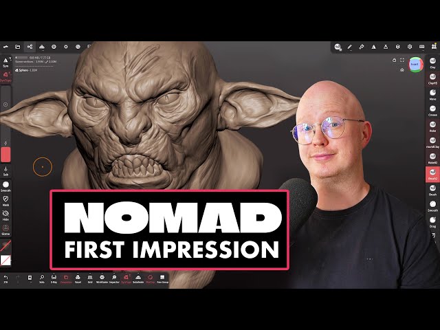 20 Years of ZBrush and I'm Blown Away by Nomad - First Impressions Review