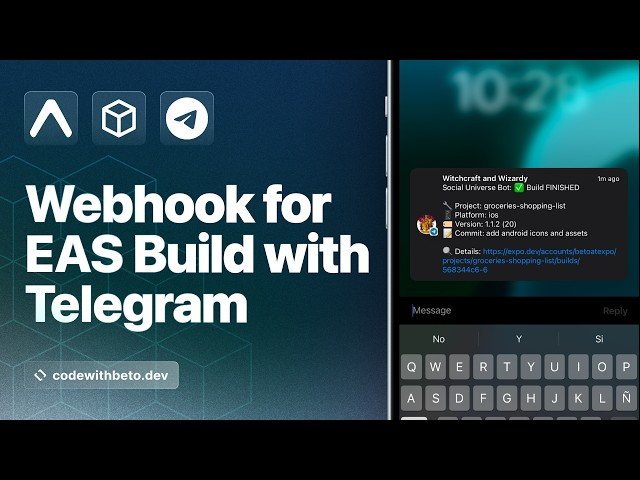 Get Notified on Telegram When Your EAS Build Completes
