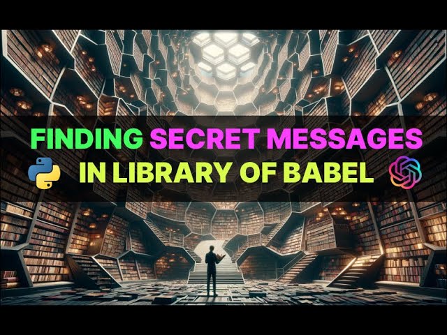 Using Python to Search and Analyze Text in Library of Babel with GPT