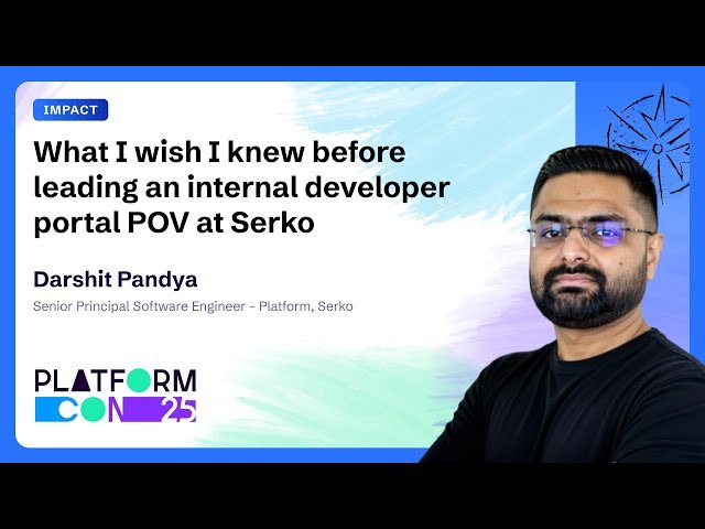 What I Wish I Knew Before Leading an Internal Developer Portal POV at Serko