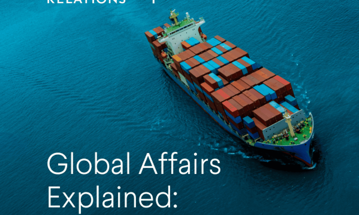 Global Affairs Explained: The Fundamentals