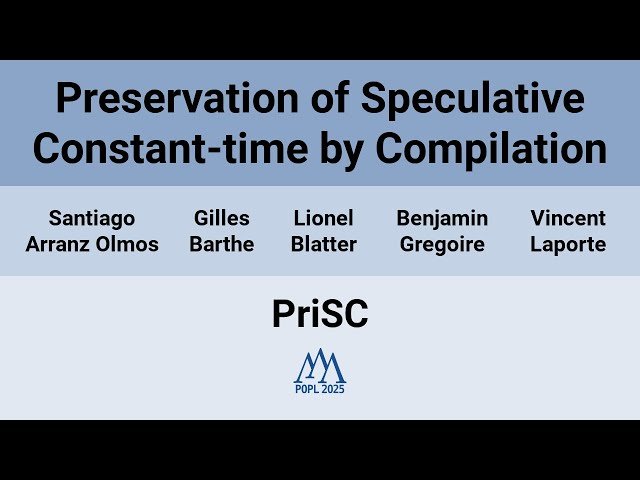 Preservation of Speculative Constant-time by Compilation