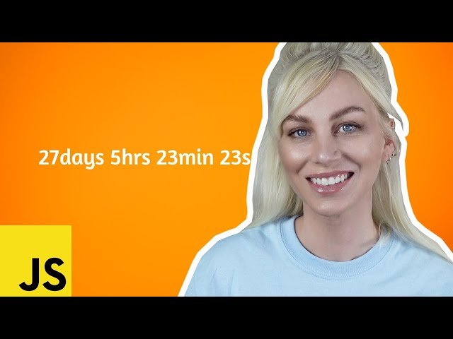 Free Video: Build a Birthday Countdown in JavaScript from Code with ...