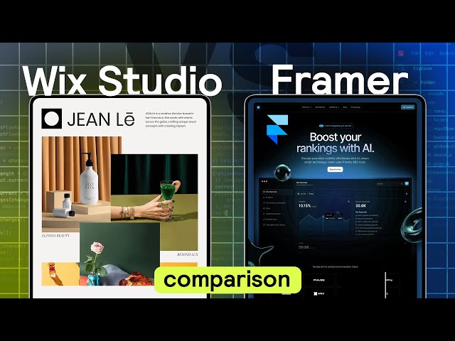Framer vs Wix Studio - A Complete Comparison for Design and Development in 2025