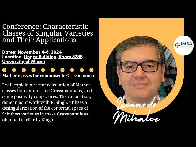 Mather Classes for Cominuscule Grassmannians