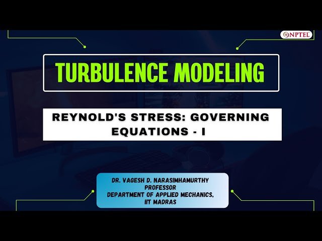 Reynold's Stress: Governing Equations for Fluctuating Fluid Motion - Part I