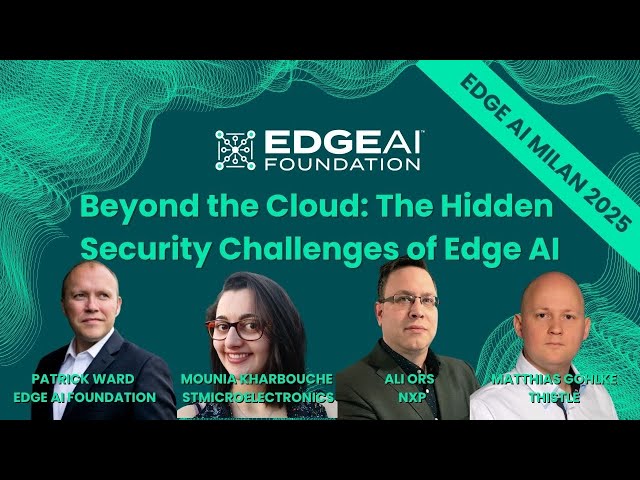 Do You Trust Your AI Models? - Edge AI Security