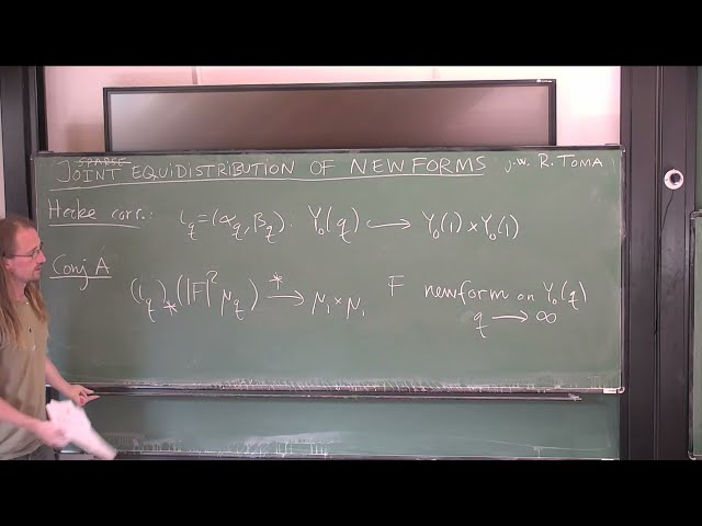 Joint Equidistribution of New Forms