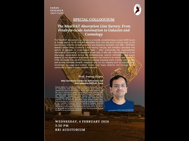 The MeerKAT Absorption Line Survey - From Petabyte-Scale Automation to Galaxies and Cosmology