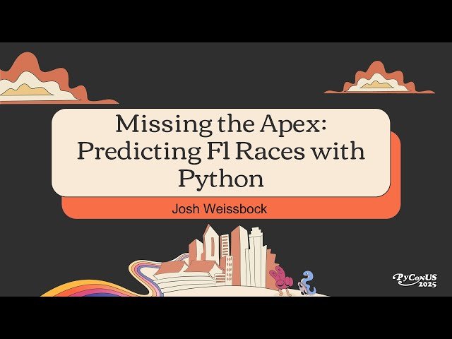 Free Video: Missing the Apex - Predicting F1 Races with Python from ...