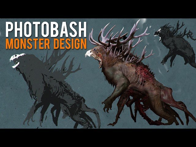 The Frankenstein Method for Artists - Photobashing and Shape Carving