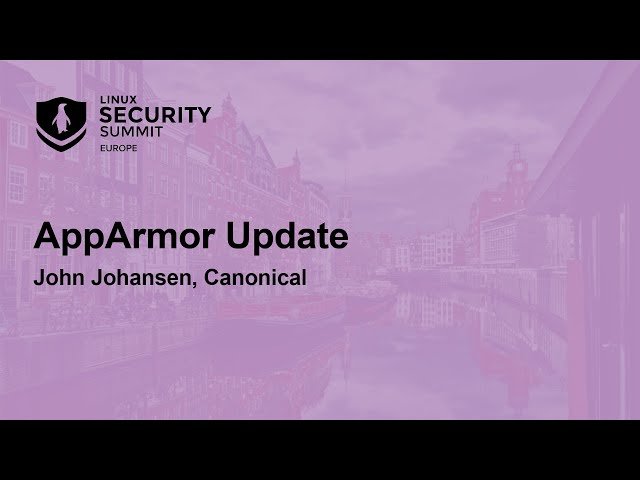 AppArmor Update