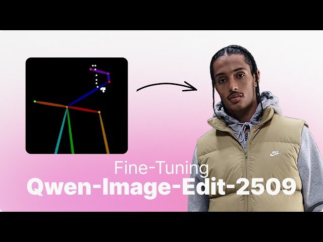 Fine-Tuning Qwen-Image-Edit-2509 on Nike Clothing and Poses