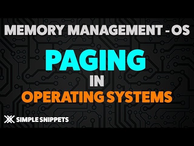 Paging and Page Replacement Algorithms in Operating Systems - 2025
