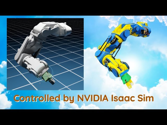 Controlling a Robot Arm with NVIDIA Isaac Sim Simulation