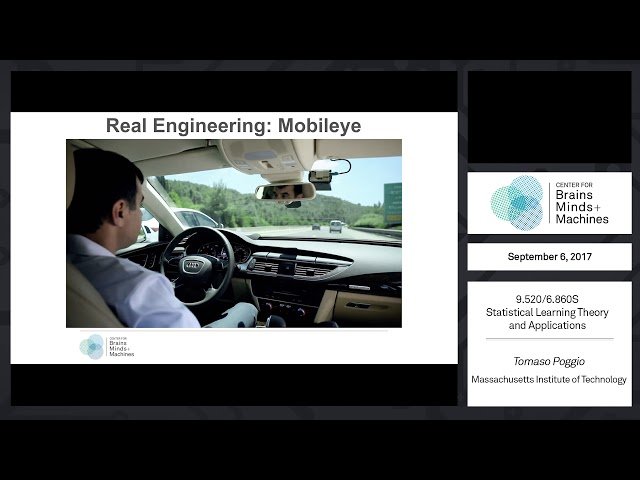 Statistical Learning Theory and Applications