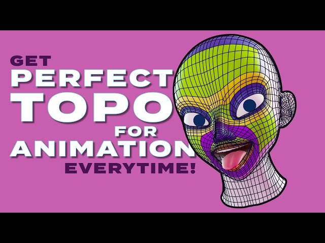 Facial Topology Tips for Efficient Animation