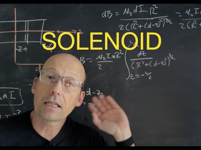 Electrodynamics - Magnetic Field due to a Solenoid