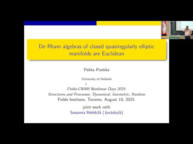 De Rham Algebras of Closed Quasiregularly Elliptic Manifolds are Euclidean
