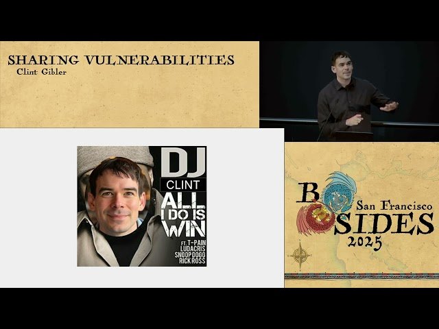 Sharing Vulnerabilities - The Personal Side of Security Work