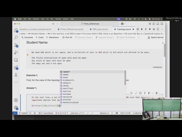 Topology Homework Discussion - Class 18