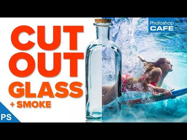 Extract Glass and Smoke - Transparent Selections in Photoshop