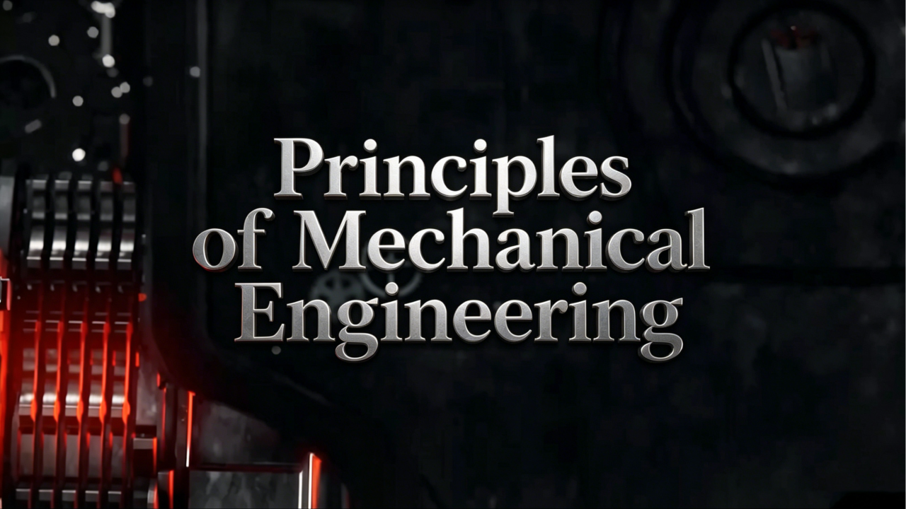 Principles of Mechanical Engineering