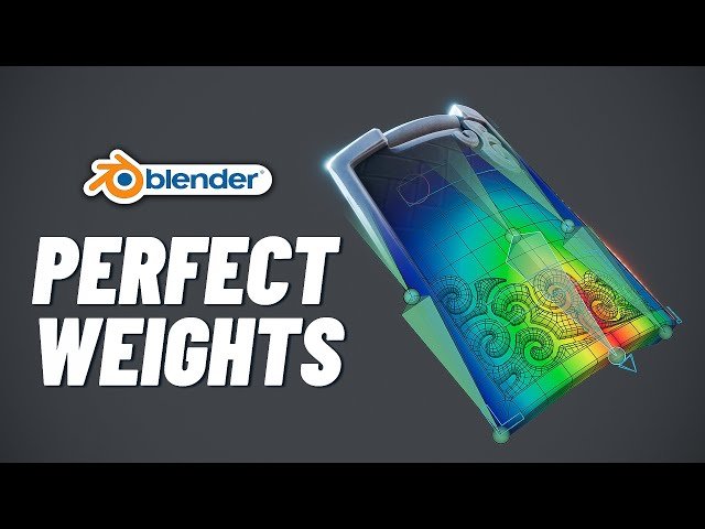 This Blender Trick Makes Weight Painting Easy