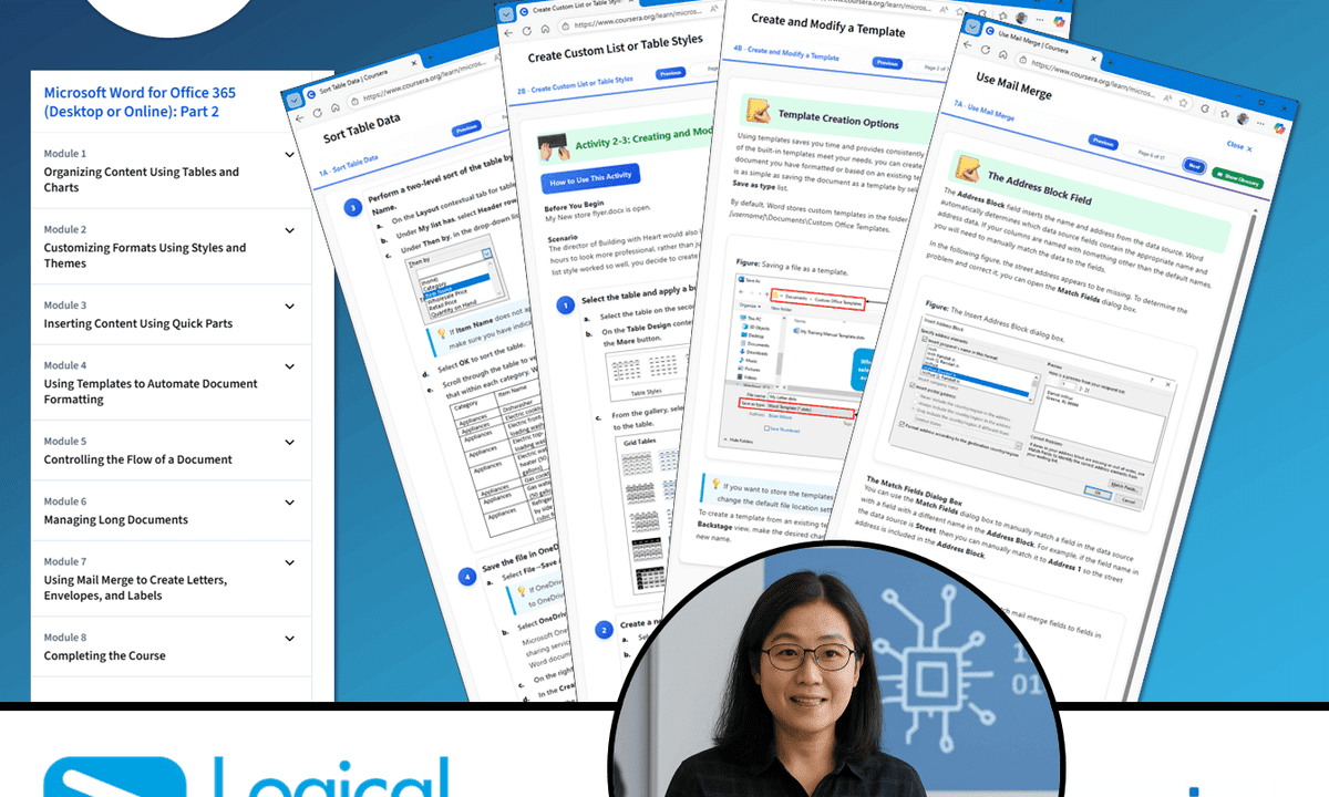 Microsoft Word for Office 365 (Desktop or Online): Part 2