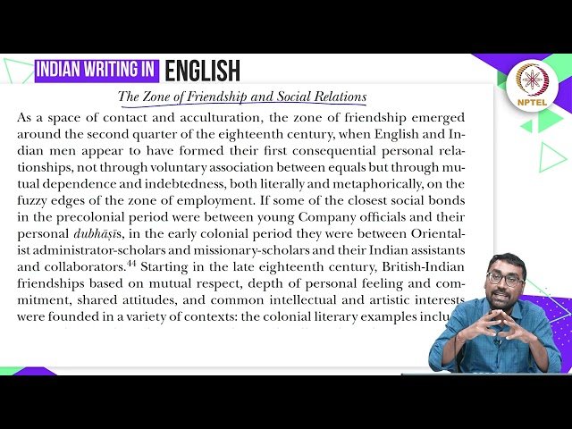 The Historical Formation of Indian English Literature - Part 2