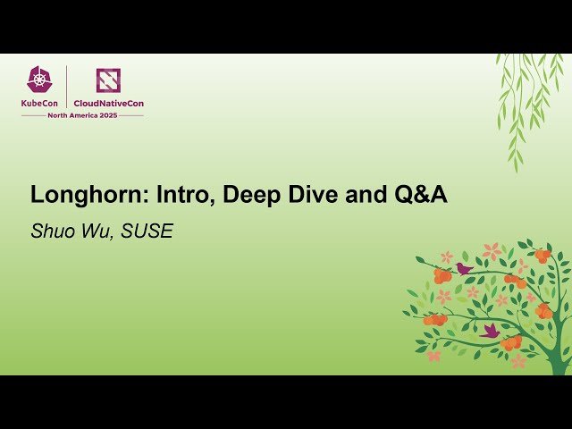 Longhorn - Introduction, Deep Dive and Q&A