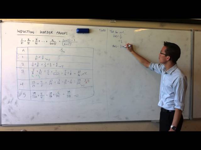 Further Proof by Mathematical Induction