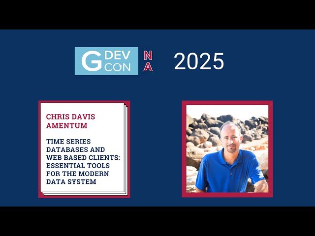 Time Series Databases and Web Based Clients - Essential Tools for the Modern Data System