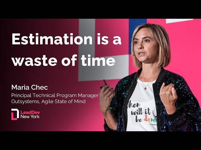 Estimation is a Waste of Time - From Traditional Estimates to Probabilistic Forecasting