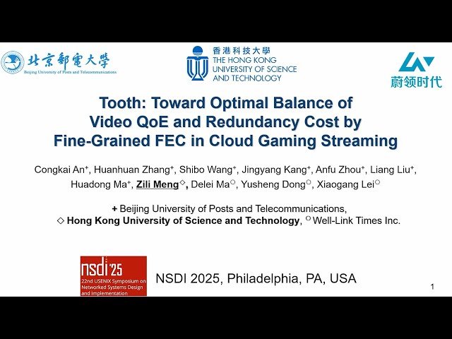 Tooth - Toward Optimal Balance of Video QoE and Redundancy Cost by Fine-Grained FEC in Cloud Gaming Streaming